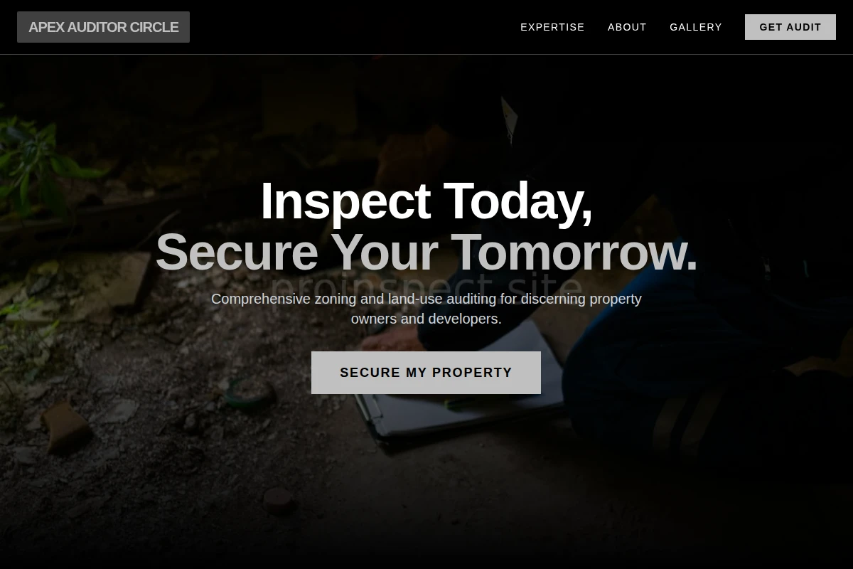 Zoning Property Inspection